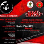 Mari Meriahkan Halal Bi Halal IKA Teknik Unhas 2017 !