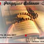 Pengajian Bulanan IKA Teknik UNHAS Edisi Juli 2017